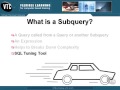 What is a SubQuery    Oracle Database Tutorial