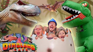 🦖Explore Dinoland Cafe 🦕 Dinosaurs for Kids 🛠️ Handyman Hal Learns Dinosaurs