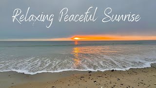 Gentle Waves at Sunrise - Soothing Water Sounds for Relaxation, Meditation \u0026 Falling into Deep Sleep