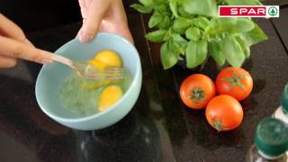 Tara Grimes' Tomato and Basil Omelette