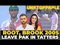 Joe Root, Harry Brook 200s leave Pakistan in Tatters | Pakistan vs England 1st Test LUNCH Day 4