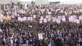 Thousands protest in Yemen against Israel and the US over Gaza attacks