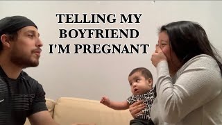 TELLING MY BOYFRIEND IM PREGNANT! *SUPER EMOTIONAL*