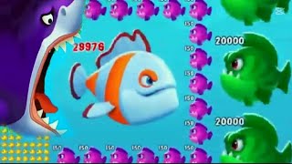 Fishdom 🐠 ads Mini Games 22.1 New update. Hungry fish video gameplay Hadi gaming yt