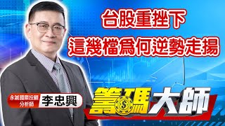 中視【籌碼大師】20220506 #李忠興：台股重挫下 這幾檔為何逆勢走揚？ #中視 #中視新聞 #籌碼大師 #股市看中視