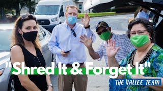 Shred It & Forget It Event | The Vallee Team