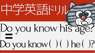 よく使うのに間違いが多い！間接疑問文を完全理解しよう－中学英語標準ドリル