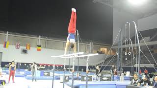 Dallas Hale - Parallel Bars - 2020 WOGA Classic Valeri Liukin Invitational