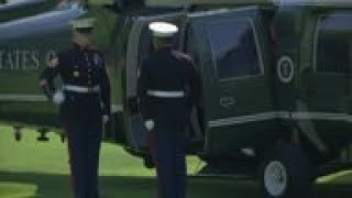 Photo opp leaders arriving at a golf course in Chiba