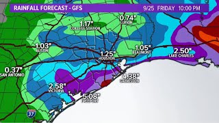 Tracking Tropical Storm Beta: Landfall timing, rainfall totals and latest path