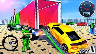 Grand Car Transport Truck Driving Simulator - Cargo Car Transporter Vehicle - Android GamePlay