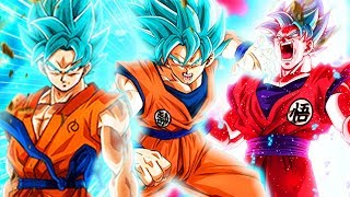 THE DEBATE IS OVER!! AGL SSB Goku vs STR vs SSBKK Goku! Dragon Ball Z Dokkan Battle