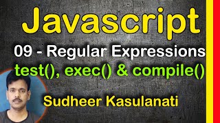 Javascript 09 - Regular Expressions