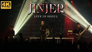 [4K] JINJER LIVE IN SEOUL (2025.02.15.  @musinsagarage  , Seoul)