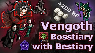 [Tibia] Bosstiary with Bestiary - vampires in Vengoth Castle 🧛