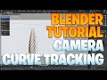 Blender beginner series No. 36 - Camera object tracking along curve