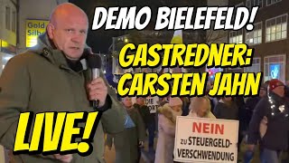 ❗️ LIVE ❗️ DEMO mit Carsten Jahn 🇩🇪  BIELEFELD steht auf für Freiheit, Frieden \u0026 direkte Demokratie