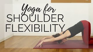 YOGA FOR SHOULDER FLEXIBILITY // Day #5 28-Day Yoga Challenge for All Levels From Head to Toe