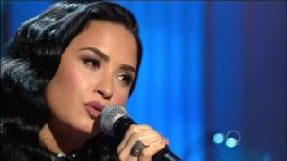 Demi Lovato sings Ray Charles' "But You Don't Know Me" live November, 2015. HD HQ 1080 p.