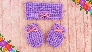 BABY KNITTING GLOVE