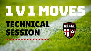 Technical Session - 1 v 1 Youth Soccer Drills