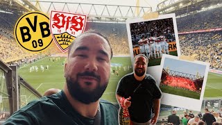 STUTTGART INTERNATIONAL ♥️ XXL CHOREO DORTMUND 🔥 Borussia Dortmund vs VfB Stuttgart | Stadionvlog 🏟