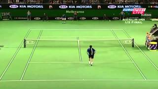 Australian Open 2005: Federer - Safin (SF) Highlights