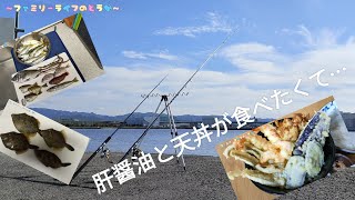 【釣り】アナゴとキスが釣れたから今日は天丼で決まり♪カワハギとウマズラハギの肝醤油♪チヌ・アジ・アイゴの刺し身♬【食品コンビナート 大阪 海釣り】ファミリーライフ sea ​​fishing