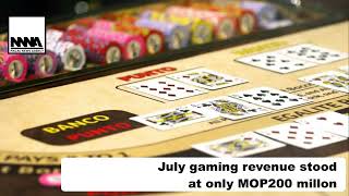 【Macau News】July gaming revenue stood at only MOP200 mln – Brokerage , By Nelson Moura  MNA 20220726