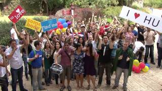 Lipdub -somebody to love - GLEE - the Hebrew University of Jerusalem