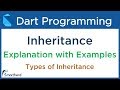 Dart INHERITANCE Explanation. Object Oriented Programming in Dart #9.2