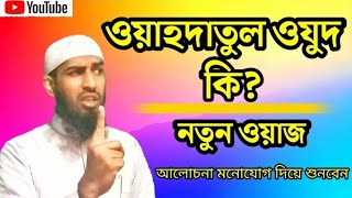 ওয়াহদাতুল উযুত কি।। wahdatul wajood ki? নতুন ওয়াজ।।