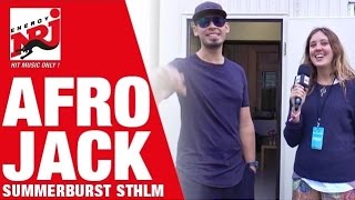 [NRJs FESTIVALSOMMAR] Afrojack älskar svenska tjejer - NRJ SWEDEN