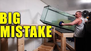 How i built the fish tank stands and moved the aquariums - The ing of DIY