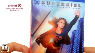 Supergirl Season One Blu-Ray Target Exclusive DC Comics Unboxing!!