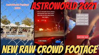 New raw footage of  travis scott astroworld festival 2021 (crazy footage) must watch