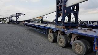 Goldhofer heavy haulage with Silamas Transport Co.,Ltd. Thailand, part 1