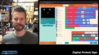 MakeCode Minute: Arcade Enemy List @adafruit @johnedgarpark #adafruit @MSMakeCode #makecode