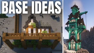 Starter Base Ideas for Survival Minecraft 1.19
