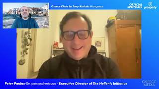 Peter Poulos - Executive Director of The Hellenic Initiative. Greece Chats with Tony Kariotis.