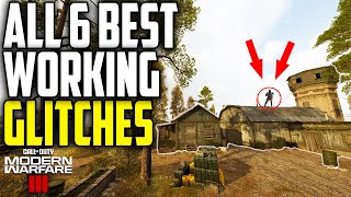 Modern Warfare 3 ALL 6 BEST WORKING INFECTED Glitches \u0026 Spots In One Video