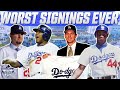 The WORST Dodgers Free Agent Signings of All Time!