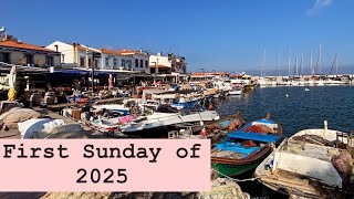 First Sunday of 2025 #izmir #urla #sunday #2025 #iskele