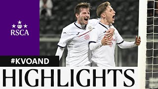 HIGHLIGHTS: KV Oostende - RSC Anderlecht | 2022-2023