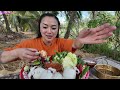 cuttle fish salad the last mukbang outside sasvlogs