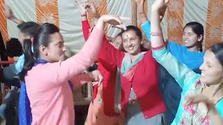 Beautiful sirmouri nati in wedding || pahari nati || sirmouri culture ||