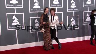 Liz Kweller and Ben Kweller at The 55th Annual GRAMMY Awa...