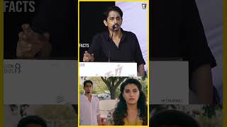 S*x னா  ஓகே..💀Marriage-லாம் வேணாம்❌ Siddharth Speech at Takkar Movie Trailer Launch | #shorts