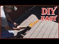 Deck Repair  - How To Replace A Rotten Section Of  Deck Board - Diy Easy