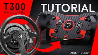HOW TO transform your Thrustmaster wheel in 60 seconds - MODDING TUTORIAL